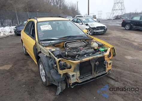 2003 Subaru Impreza Wrx from USA, damaged, VIN JF1GG29643H805511